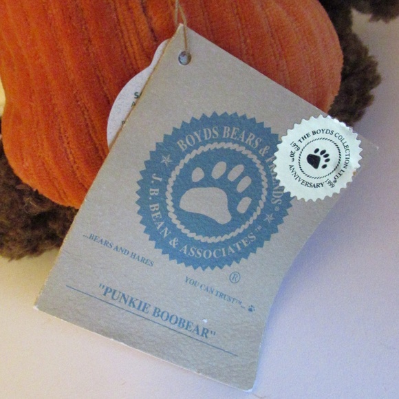 "Punkie Poobear" Retired Boyds Bear - Picture 8 of 8